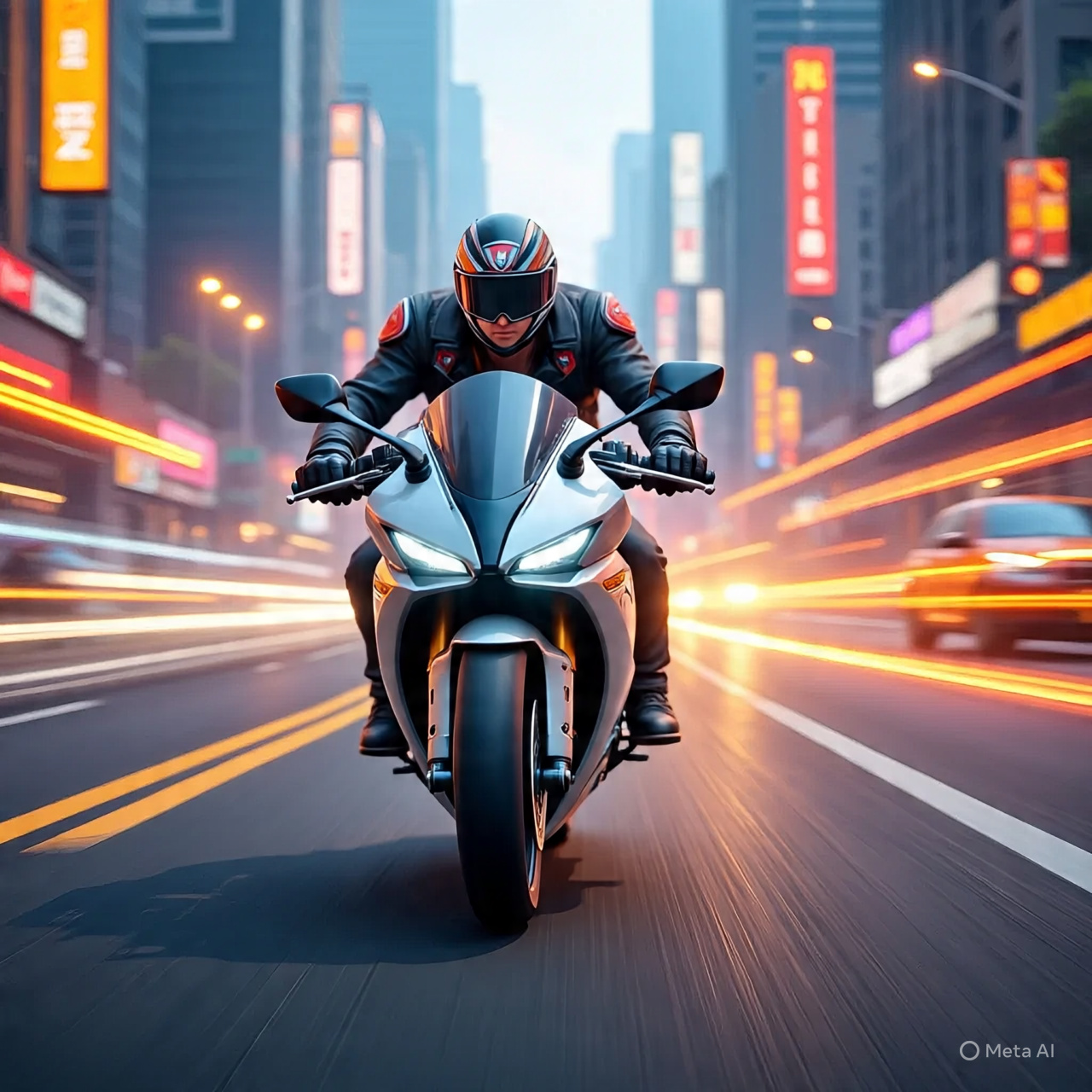 Overtaking   Traffic Rider