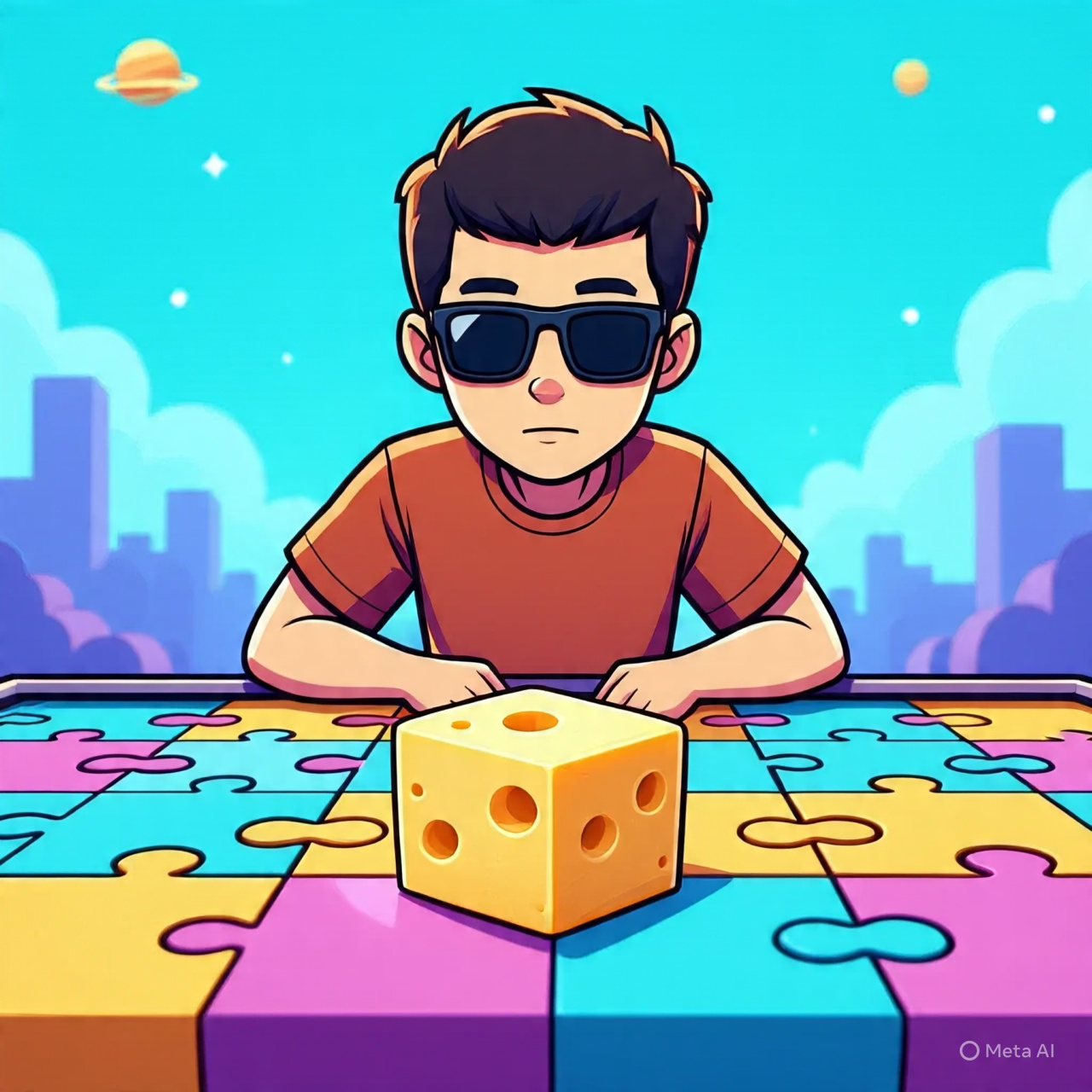 Cool Chill Guy Hidden Cheese