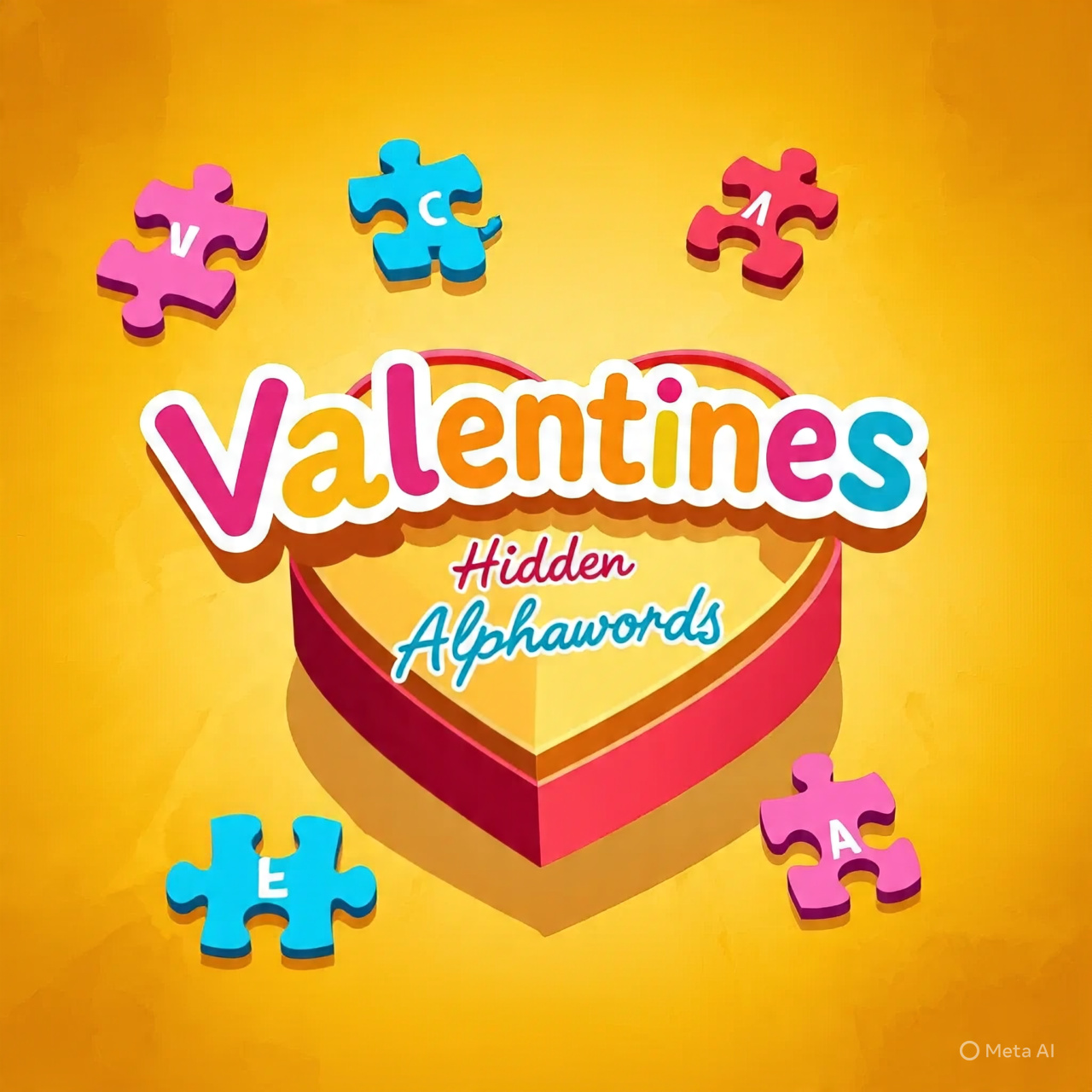 Valentines Hidden Alphawords